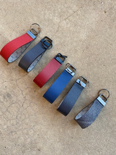 Load image into Gallery viewer, Key Fobs - Leather and Repurposed Vintage Micro Gucci