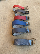 Load image into Gallery viewer, Key Fobs - Leather and Repurposed Vintage Micro Gucci