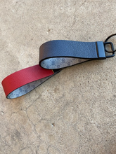 Load image into Gallery viewer, Key Fobs - Leather and Repurposed Vintage Micro Gucci
