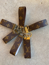 Load image into Gallery viewer, Key Fobs - Leather and Repurposed Authentic LV