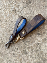 Load image into Gallery viewer, Key Chains - Leather and Repurposed Authentic LV Damier Canvas